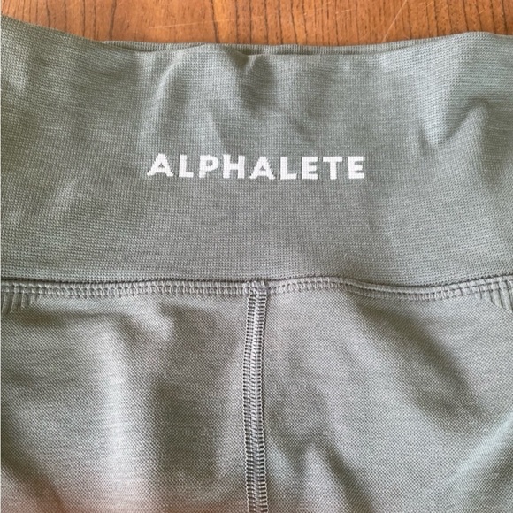 Women's Alphalete Amplify Legging Charcoal size L - Picture 4 of 4